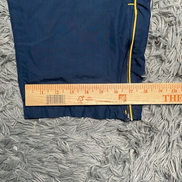 Y2K Athletic Works Navy Blue Track Pants Sweatpants Size Small - Picture 7 of 8